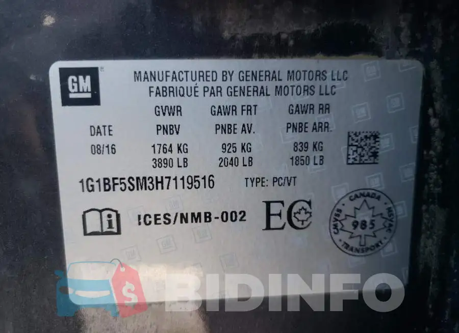 1G1BF5SM3H7119516 Photo# 12
