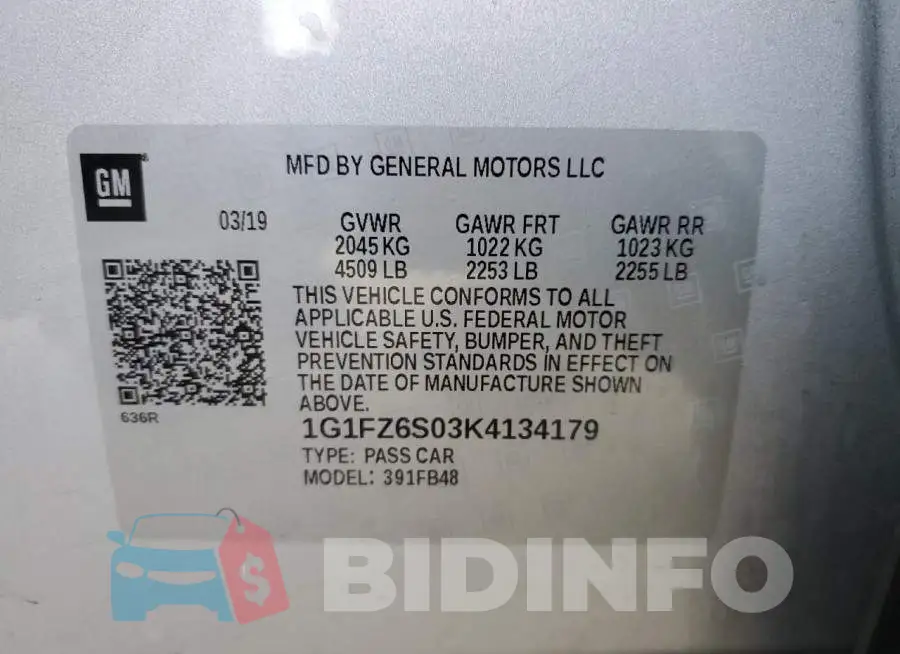 1G1FZ6S03K4134179 Photo# 12