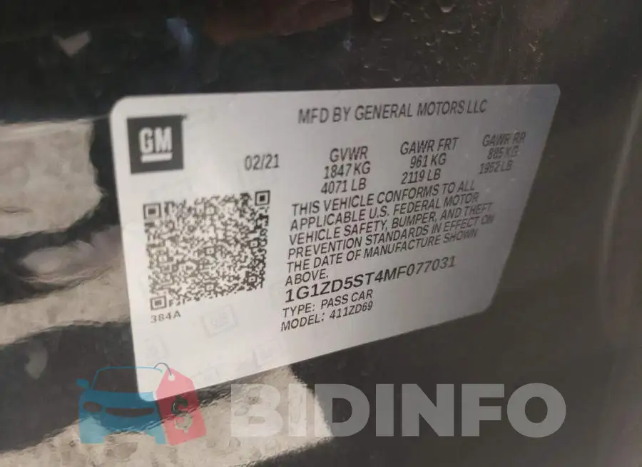 1G1ZD5ST4MF077031 Photo# 12