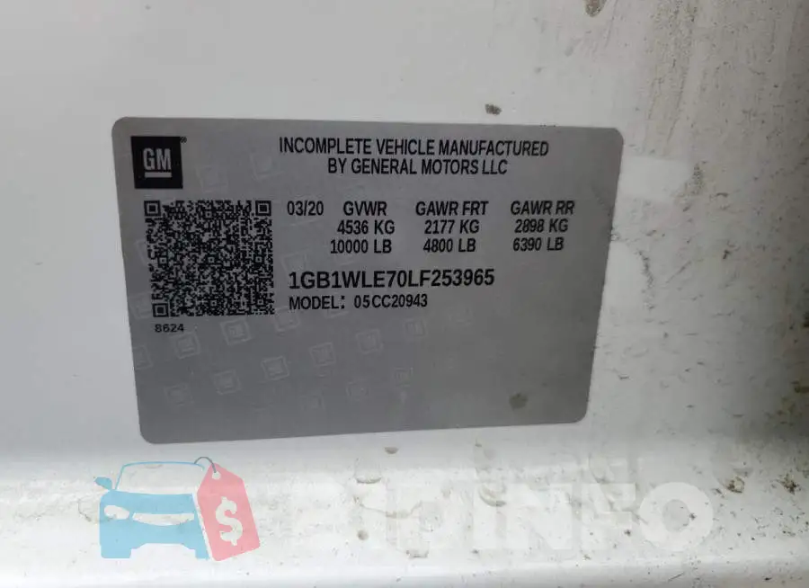 1GB1WLE70LF253965 Photo# 12
