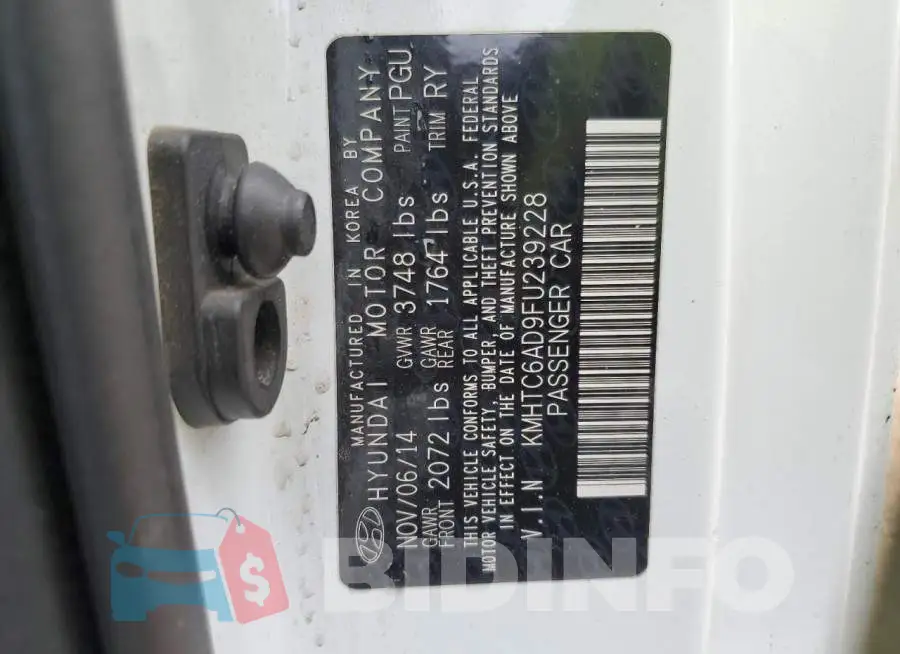 KMHTC6AD9FU239228 Photo# 12