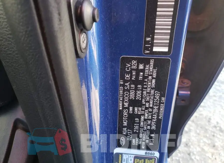 3KPFK4A78HE125497 Photo# 10