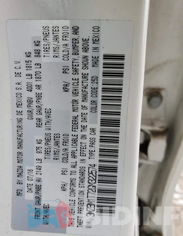 3MZBM1T72GM322574 Photo# 13