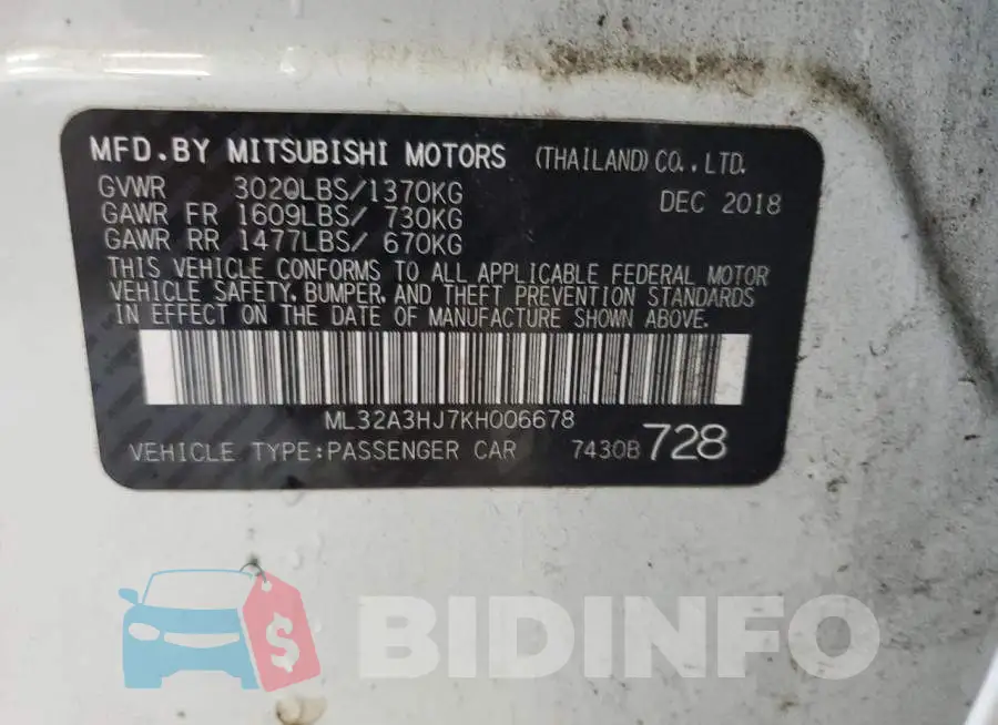 ML32A3HJ7KH006678 Photo# 12