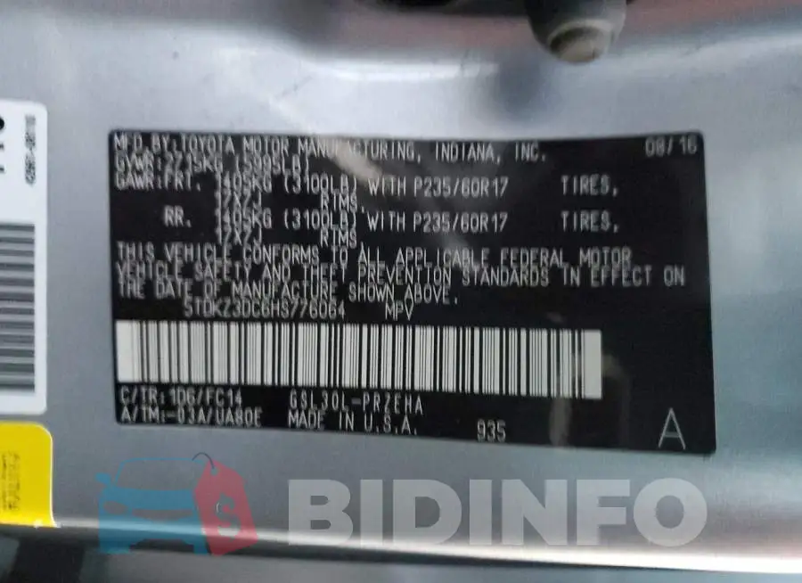 5TDKZ3DC6HS776064 Photo# 10