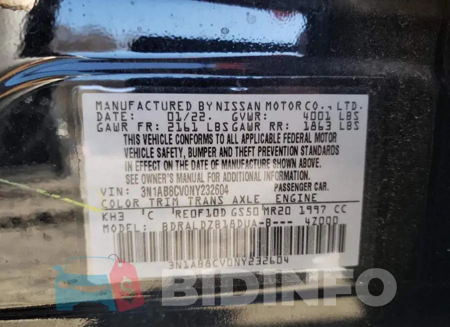 3N1AB8CV0NY232604 Photo# 12