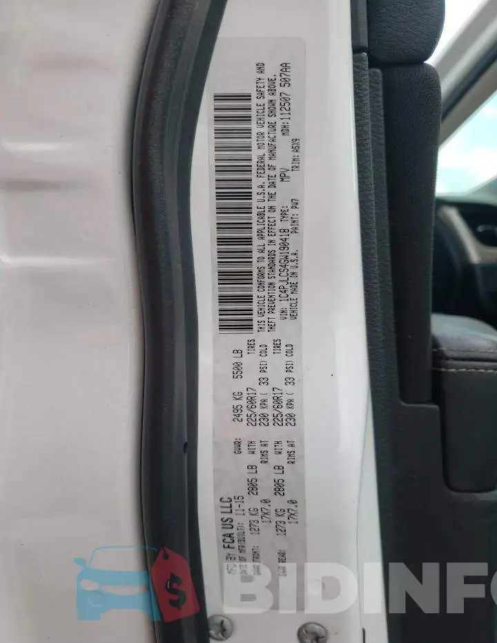 1C4PJLCS4GW190418 Photo# 14