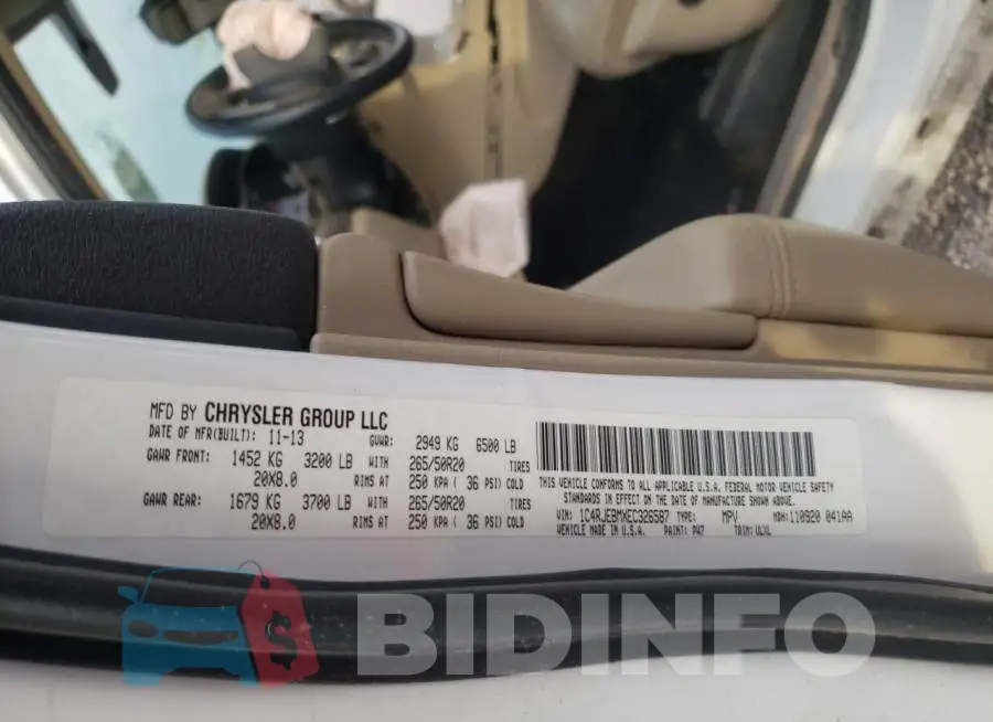 1C4RJEBMXEC326587 Photo# 13