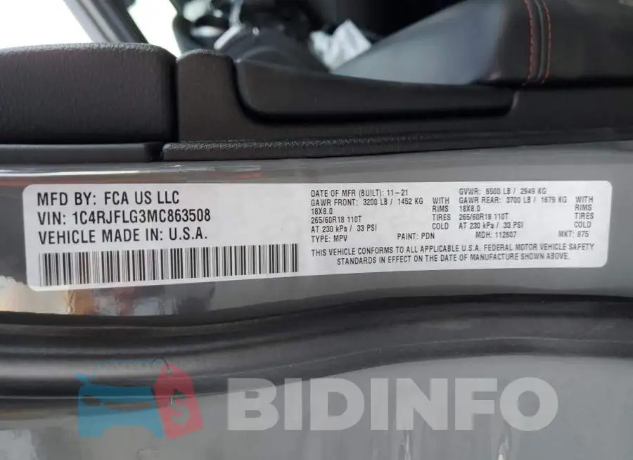 1C4RJFLG3MC863508 Photo# 10