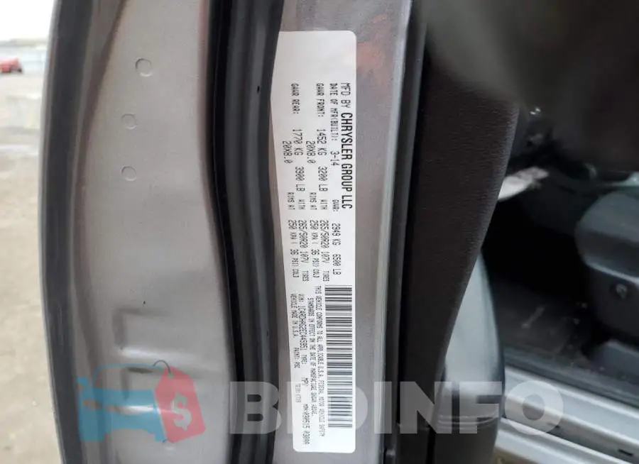 1C4RDHAG2EC445951 Photo# 14