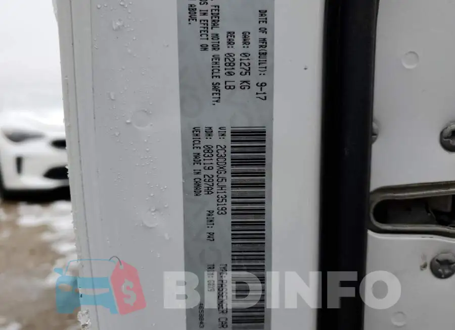 2C3CDXGJ5JH135193 Photo# 12