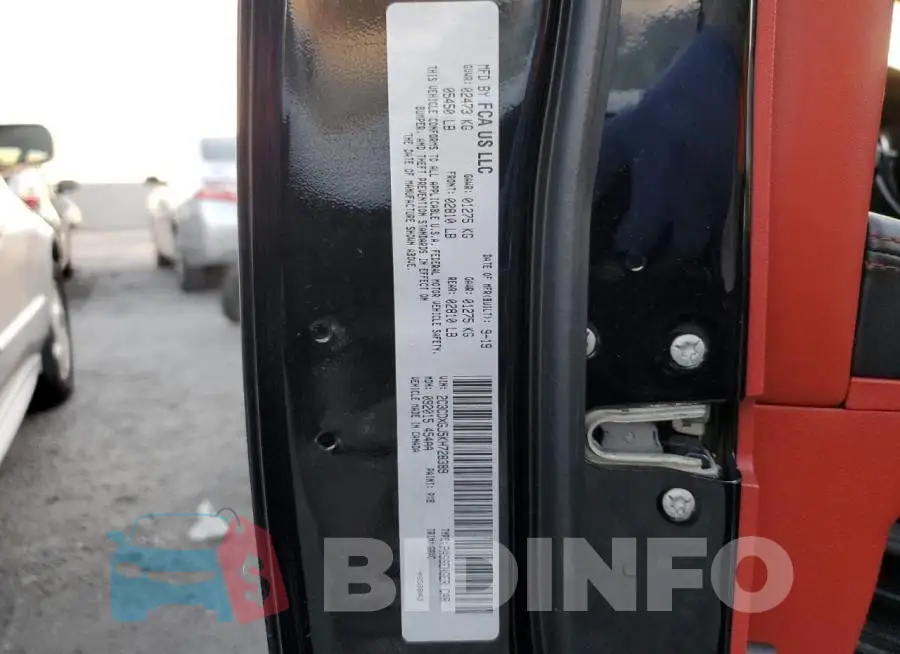 2C3CDXGJ5KH728389 Photo# 12