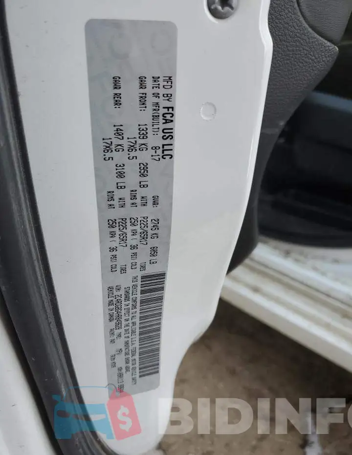 2C4RDGBG4HR849628 Photo# 13