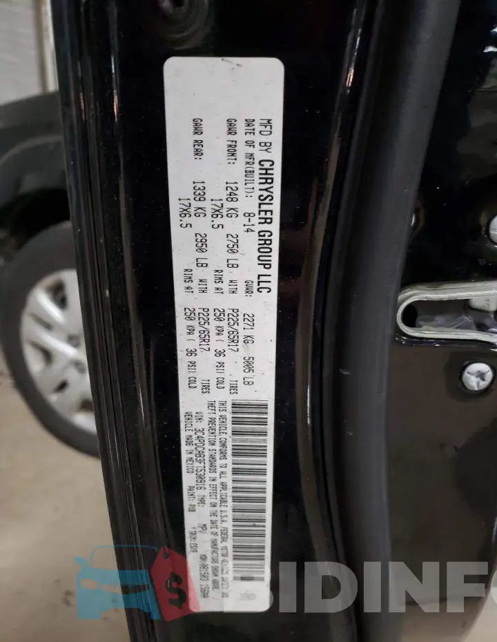 3C4PDCAB3FT530916 Photo# 12