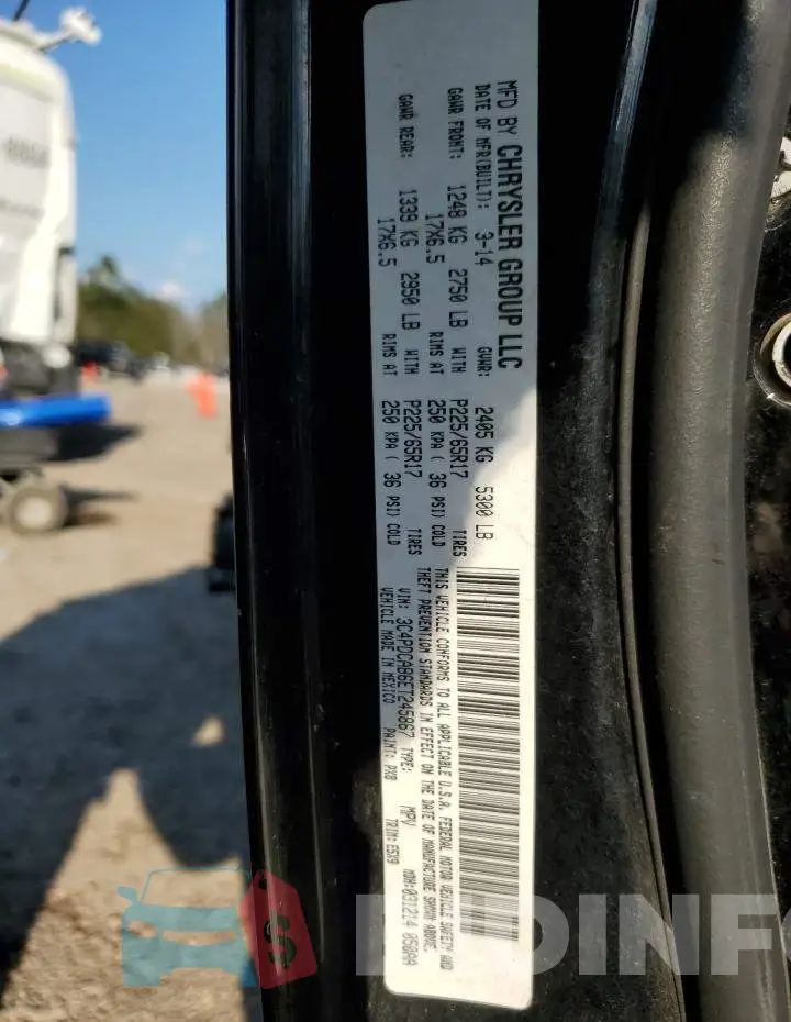 3C4PDCAB6ET245867 Photo# 12