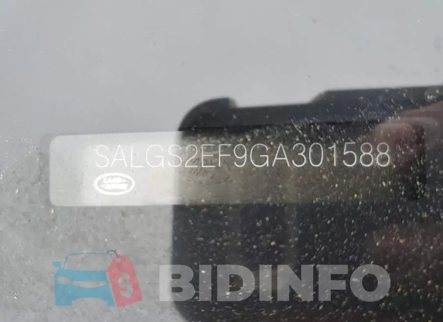 SALGS2EF9GA301588 Photo# 13