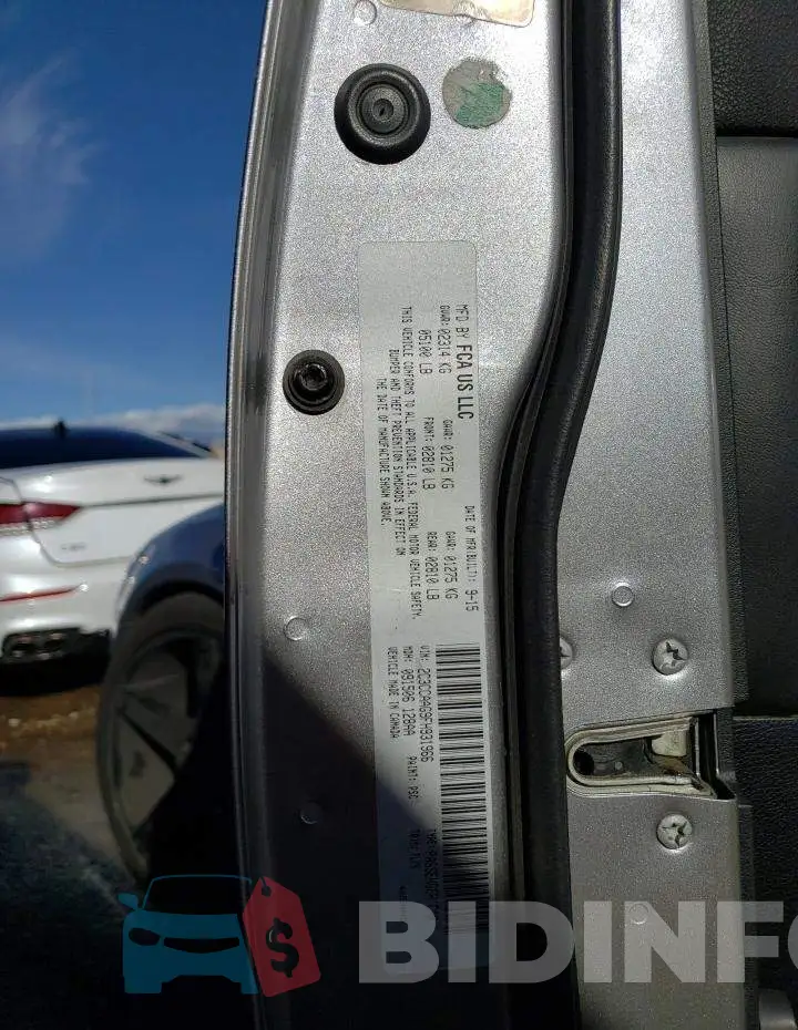 2C3CCAAG9FH931966 Photo# 13
