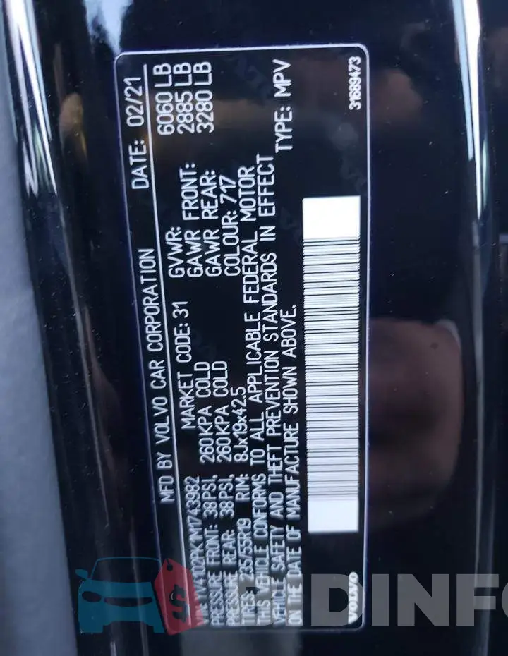 YV4102PK1M1743982 Photo# 12