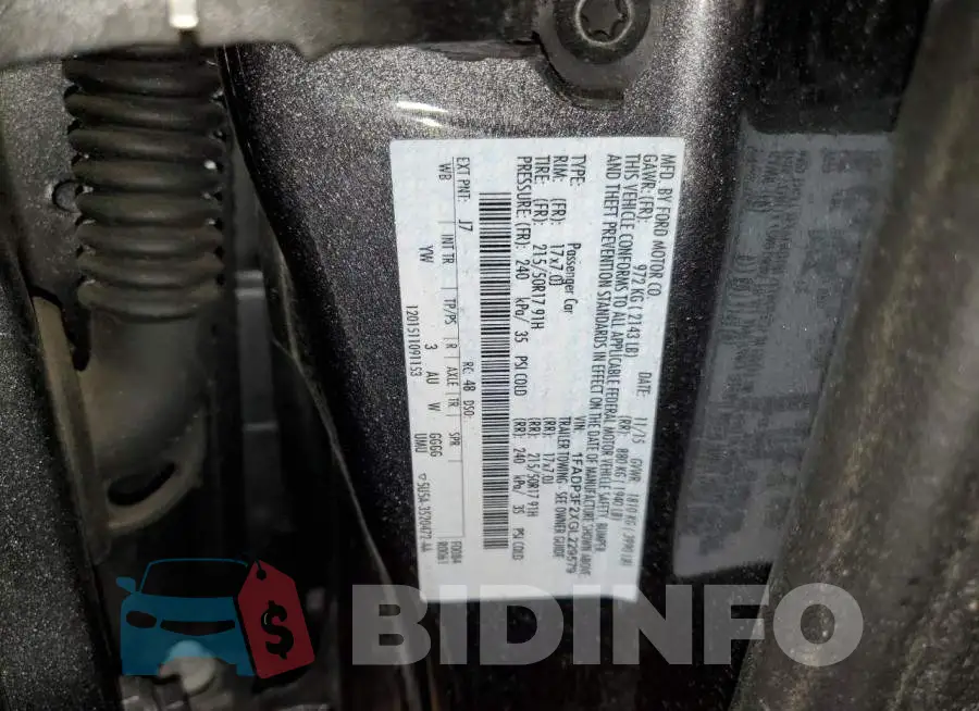 1FADP3F2XGL229579 Photo# 12