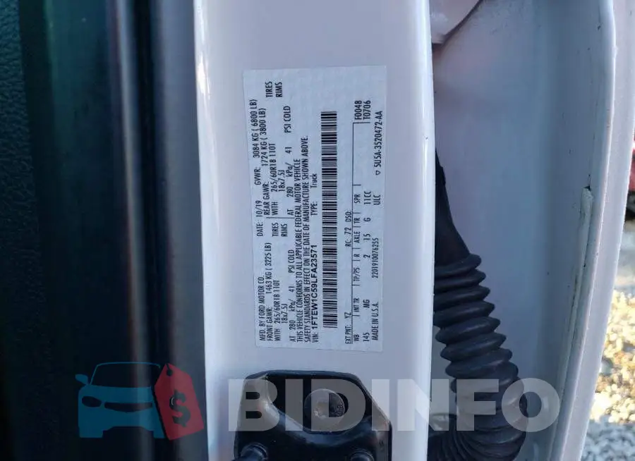 1FTEW1C59LFA23571 Photo# 12