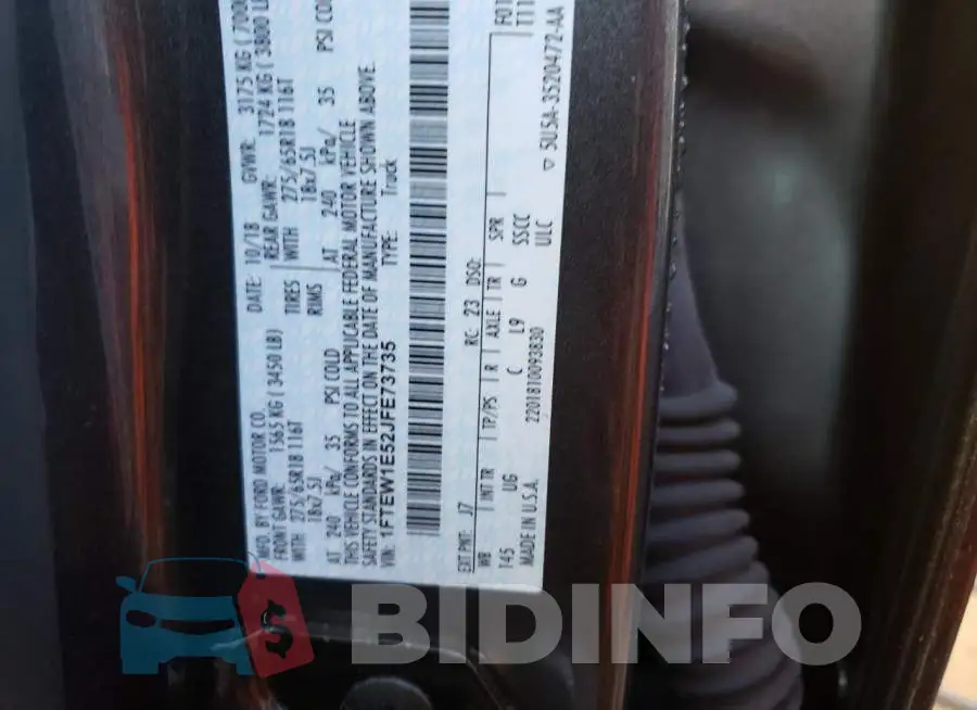 1FTEW1E52JFE73735 Photo# 12