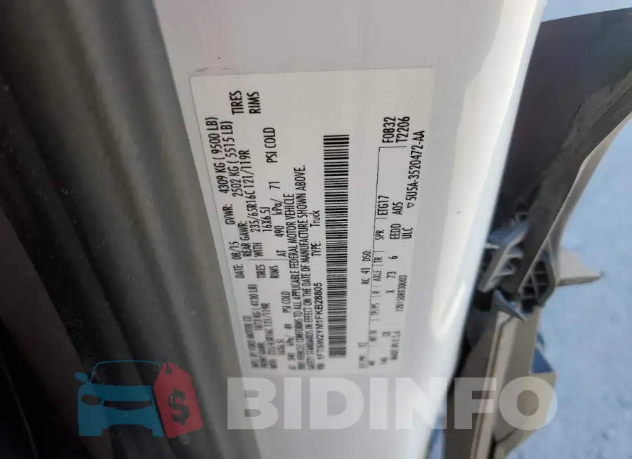 1FTSW2YM1FKB28805 Photo# 13