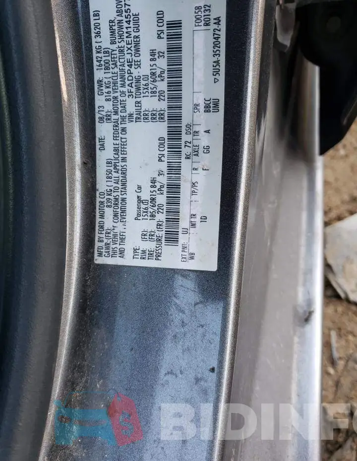 3FADP4EJXEM145577 Photo# 12