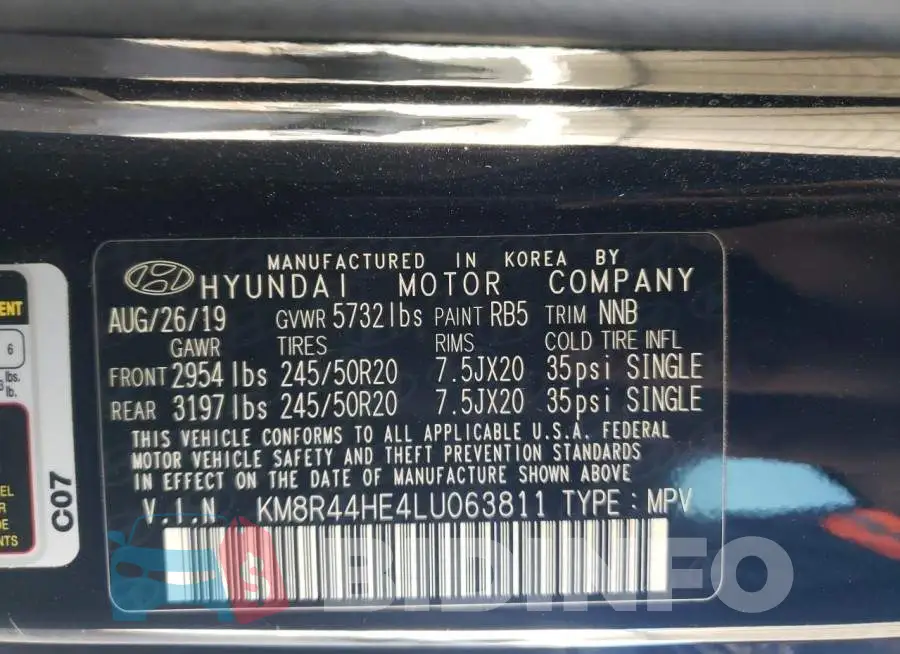 KM8R44HE4LU063811 Photo# 13