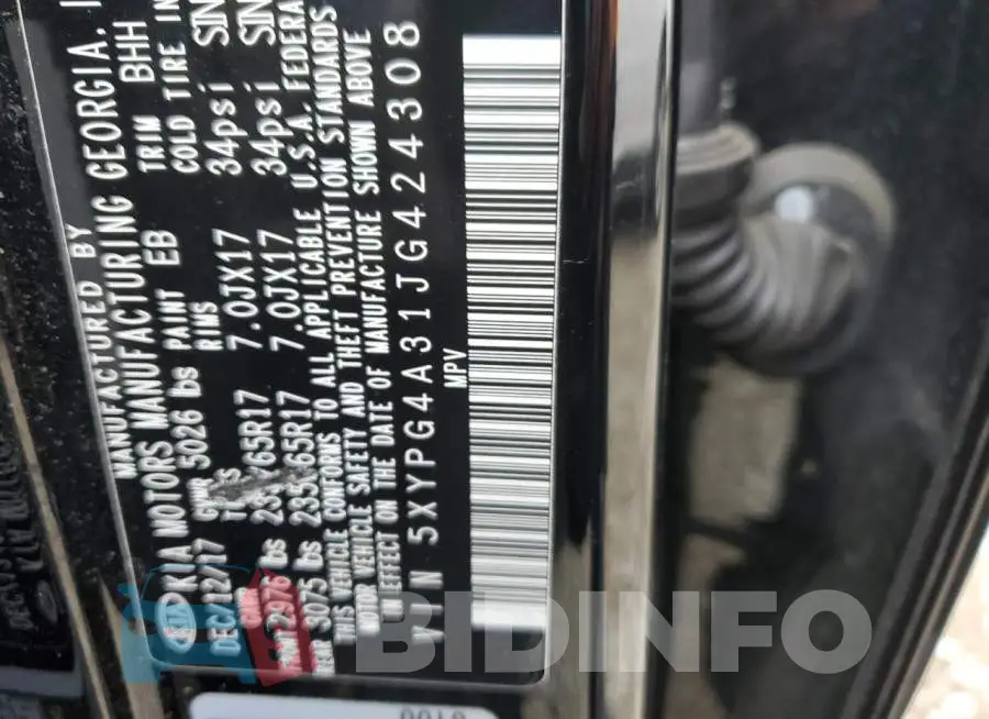 5XYPG4A31JG424308 Photo# 13