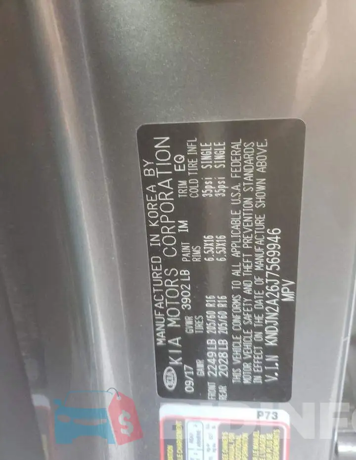 KNDJN2A26J7569946 Photo# 13