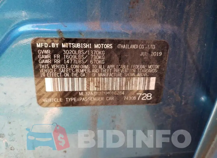 ML32A3HJ3KH016284 Photo# 13