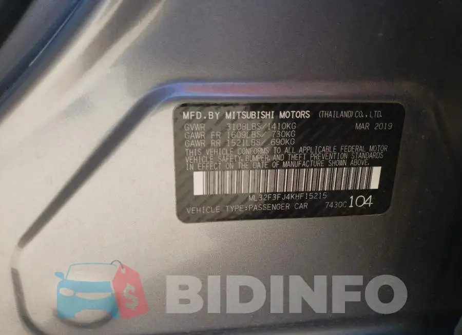 ML32F3FJ4KHF15215 Photo# 12