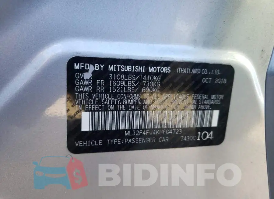 ML32F4FJ4KHF04723 Photo# 12