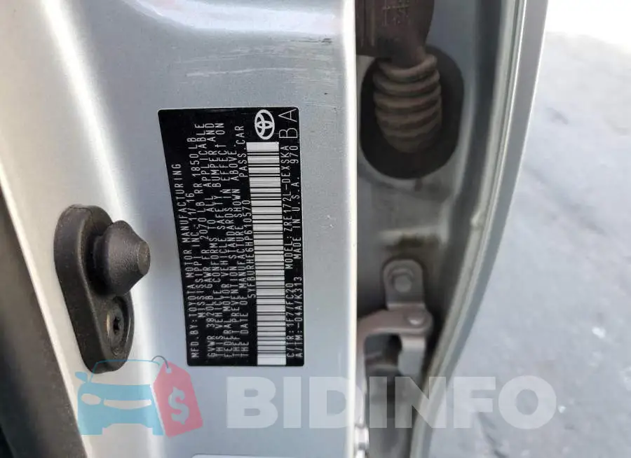 5YFBURHE6HP610570 Photo# 12