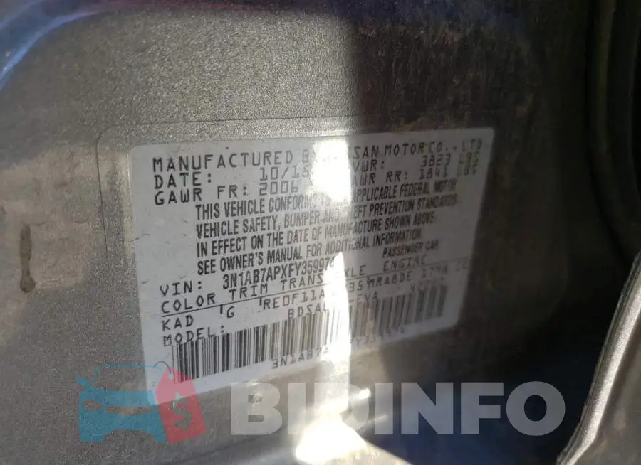 3N1AB7APXFY359974 Photo# 12