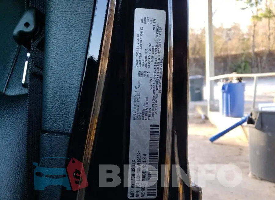1C4HJXEN8NW196321 Photo# 12