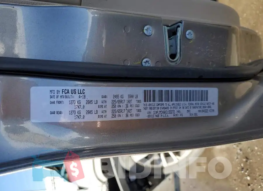 1C4PJMCX6KD155272 Photo# 13