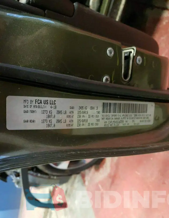 1C4PJMDN2KD167299 Photo# 13
