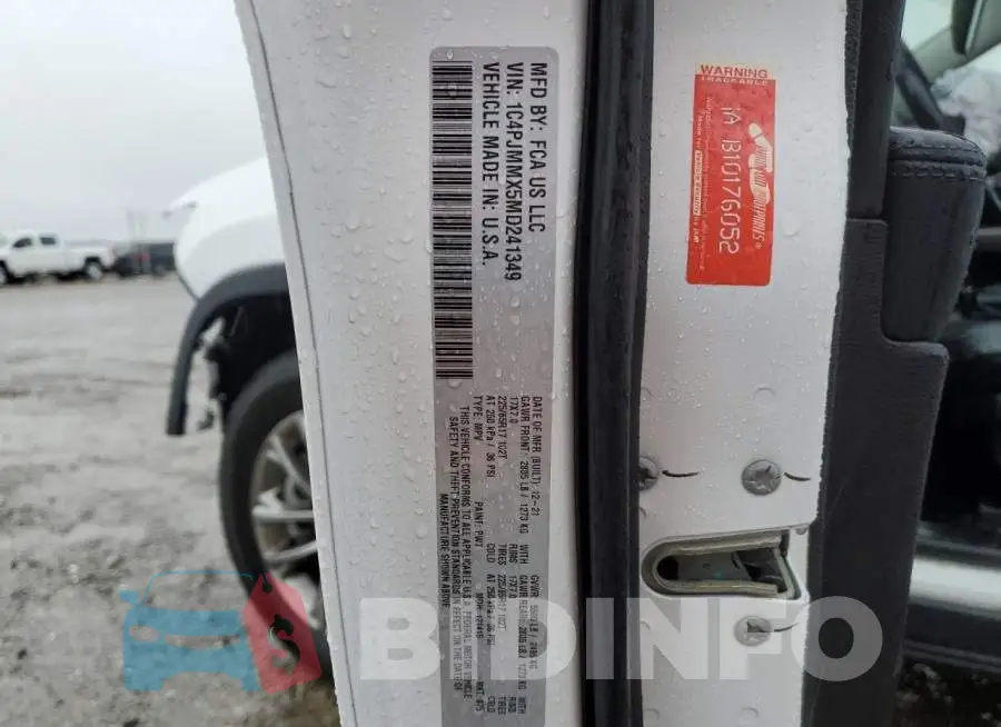 1C4PJMMX5MD241349 Photo# 14