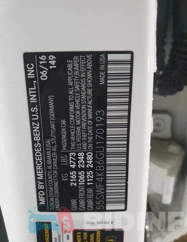 55SWF4KB6GU170193 Photo# 13