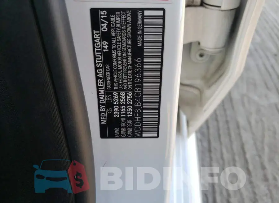 WDDHF8JB4GB196366 Photo# 12