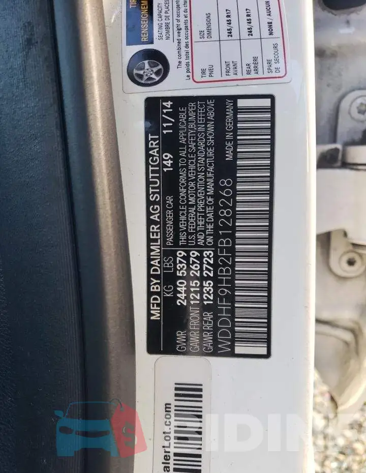 WDDHF9HB2FB128268 Photo# 12