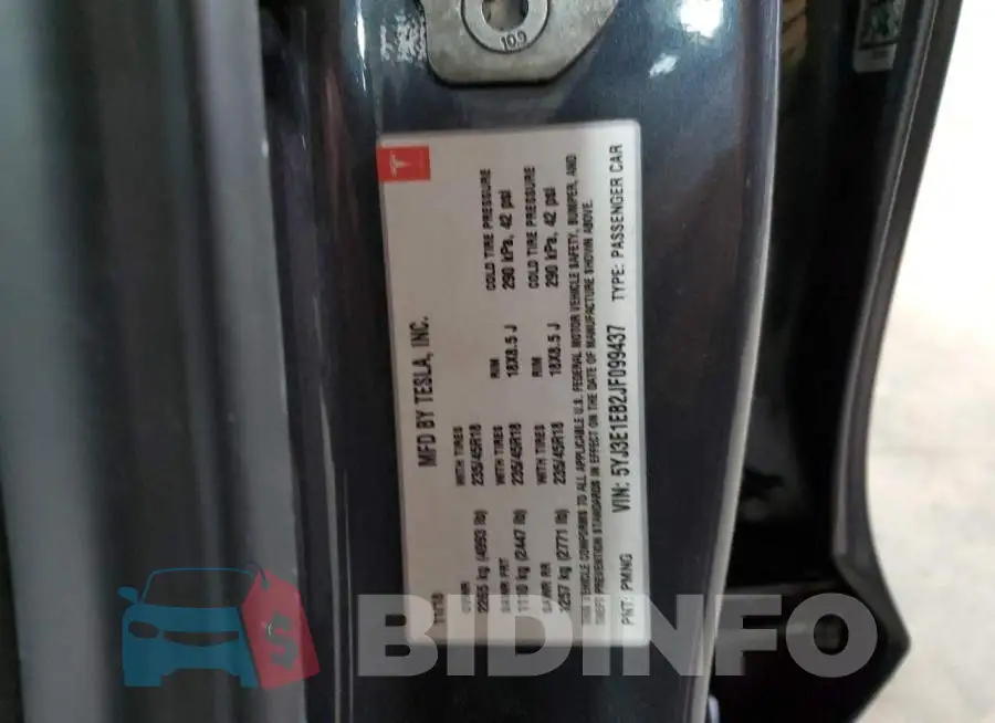 5YJ3E1EB2JF099437 Photo# 13