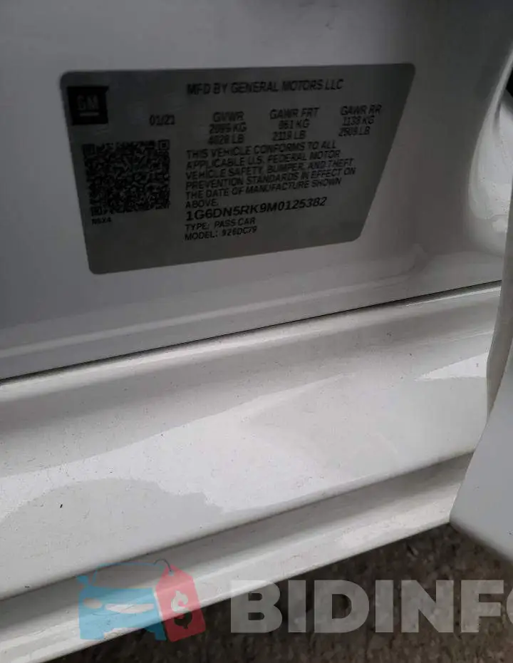 1G6DN5RK9M0125382 Photo# 13