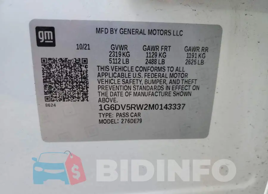1G6DV5RW2M0143337 Photo# 10