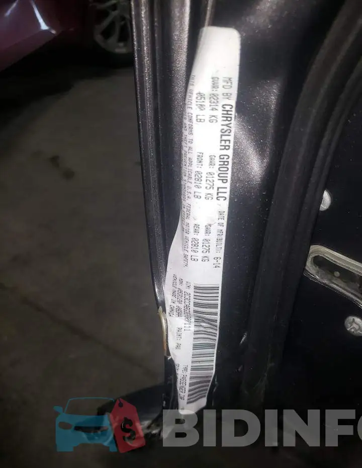 2C3CCABG3EH307111 Photo# 12