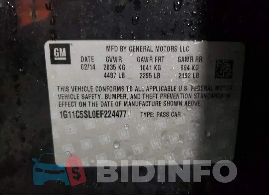 1G11C5SL0EF224477 Photo# 12