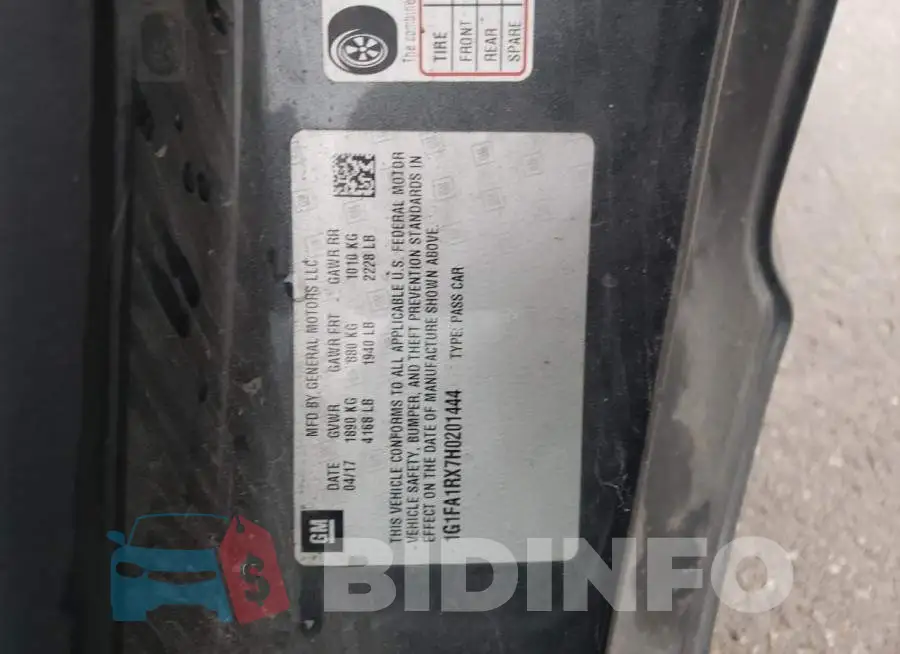 1G1FA1RX7H0201444 Photo# 13