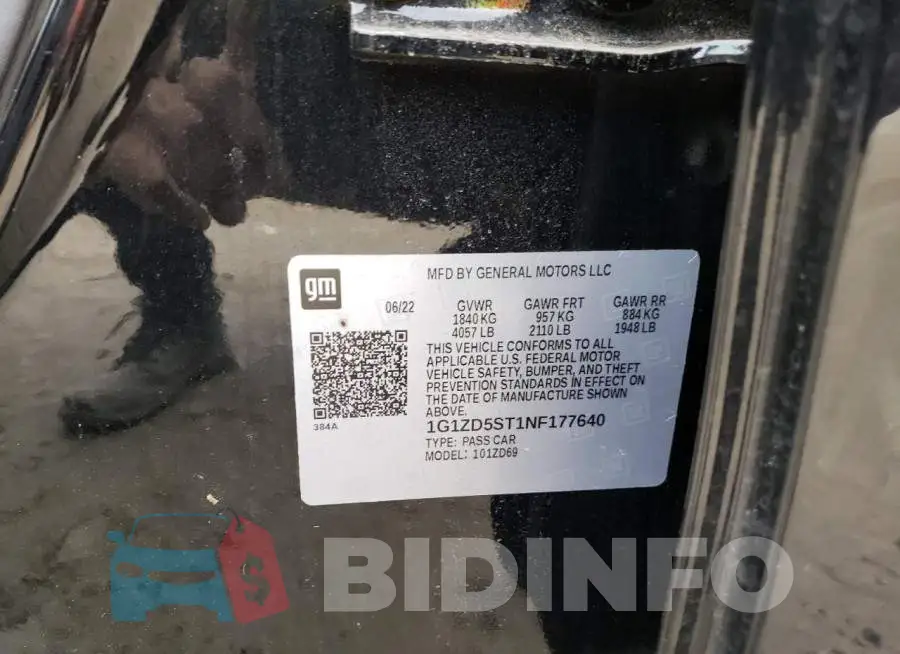 1G1ZD5ST1NF177640 Photo# 12