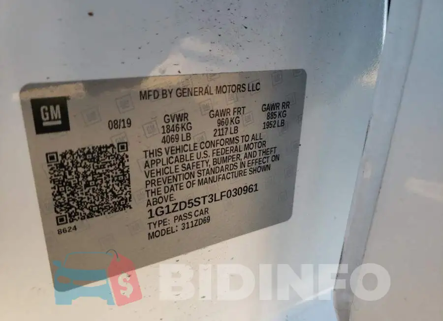 1G1ZD5ST3LF030961 Photo# 12